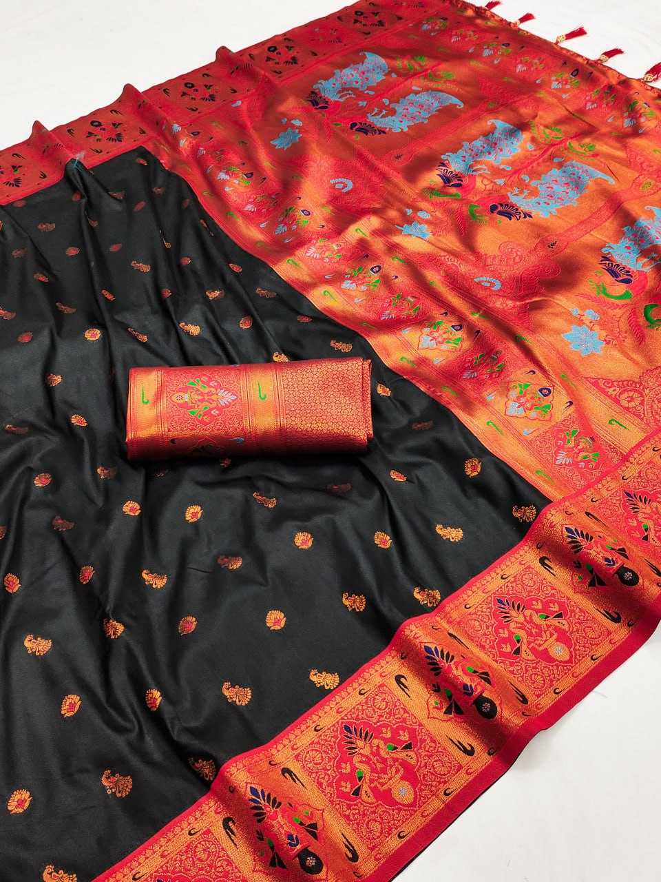 YNF PAITHANI SILKRIN150 RMNX09SAREES WHOLESALE FESTIVEL PAITHANI SOFT SILK SAREES MANUFACTURER - Deevit International