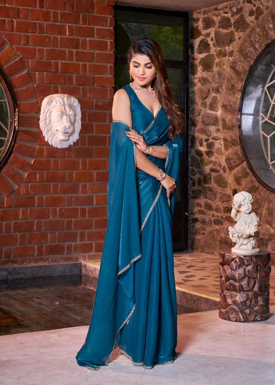 YNF SATIN SILK KESH113 848 SERIES WHOLESALE PARTY WEAR TRADITIONAL FESTIVEL SILK SAREES MANUFACTURER - Deevit International