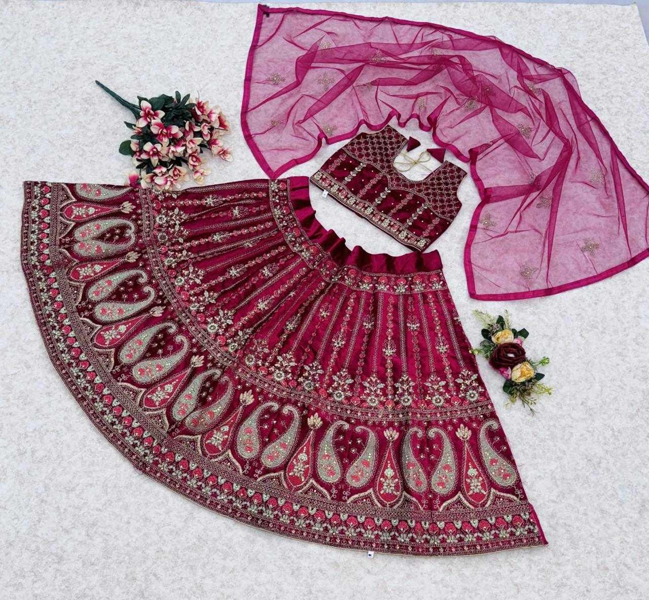 YNF SOFT DOLA RIN192 8048 KIDS WEAR WHOLESALE KIDS LEHENGA OUTFITS KIDS LEHENGA CHOLI KIDS FESTIVE WEAR KIDS WEDDING OUTFITS MANUFACTURER - Deevit International