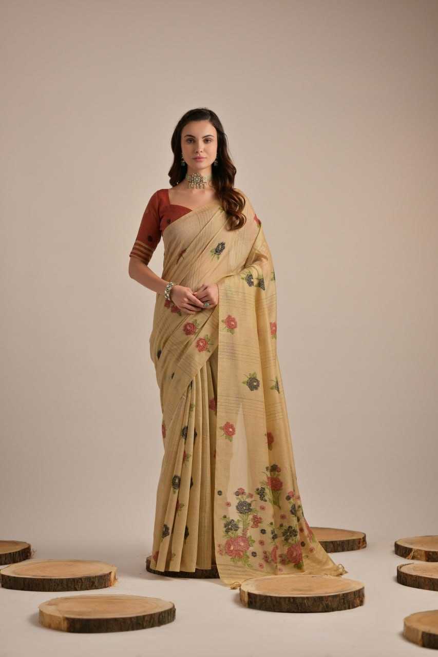 YNF SOFT MUGA SILK KESH171 MUGA COTTON 216 WHOLESALE TRADITIONAL PRINTED LADIES COTTON SAREES MANUFACTURER - Deevit International