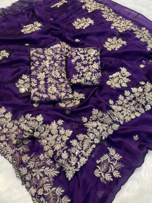 YNF SOFT SILK  RIN126 JHT21 SAREES WHOLESALE EMBROIRERED SILK DESIGNER FANCY SAREES MANUFACTURER - Deevit International