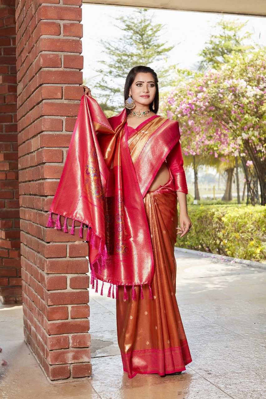 YNF TISSUE SILK RIN144  kokila SAREES WHOLESALE PARTY WEAR TISSUE SILK LACE BORDER SAREES MANUFACTURER - Deevit International