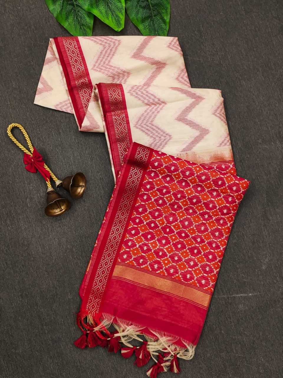 YNF TUSSAR SILK KESH171 YUKTI LERIYA SAREES WHOLESALE TRADITIONAL EMBROIDERED TUSSAR SILK SAREES MANUFACTURER - Deevit International