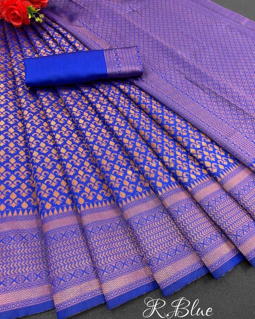 YNF BANARASI SOFT SILK RAS 4559 WHOLESALE SAREES MANUFACTURER