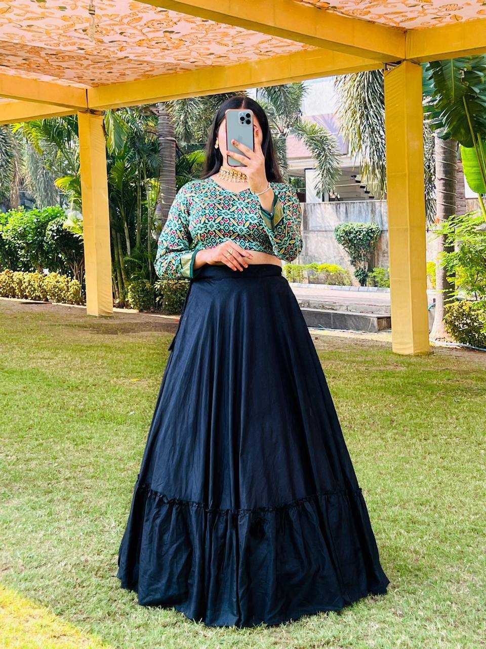 YNF PURE COTTON GRO 7126 WHOLESALE LEHENGAS MANUFACTURER