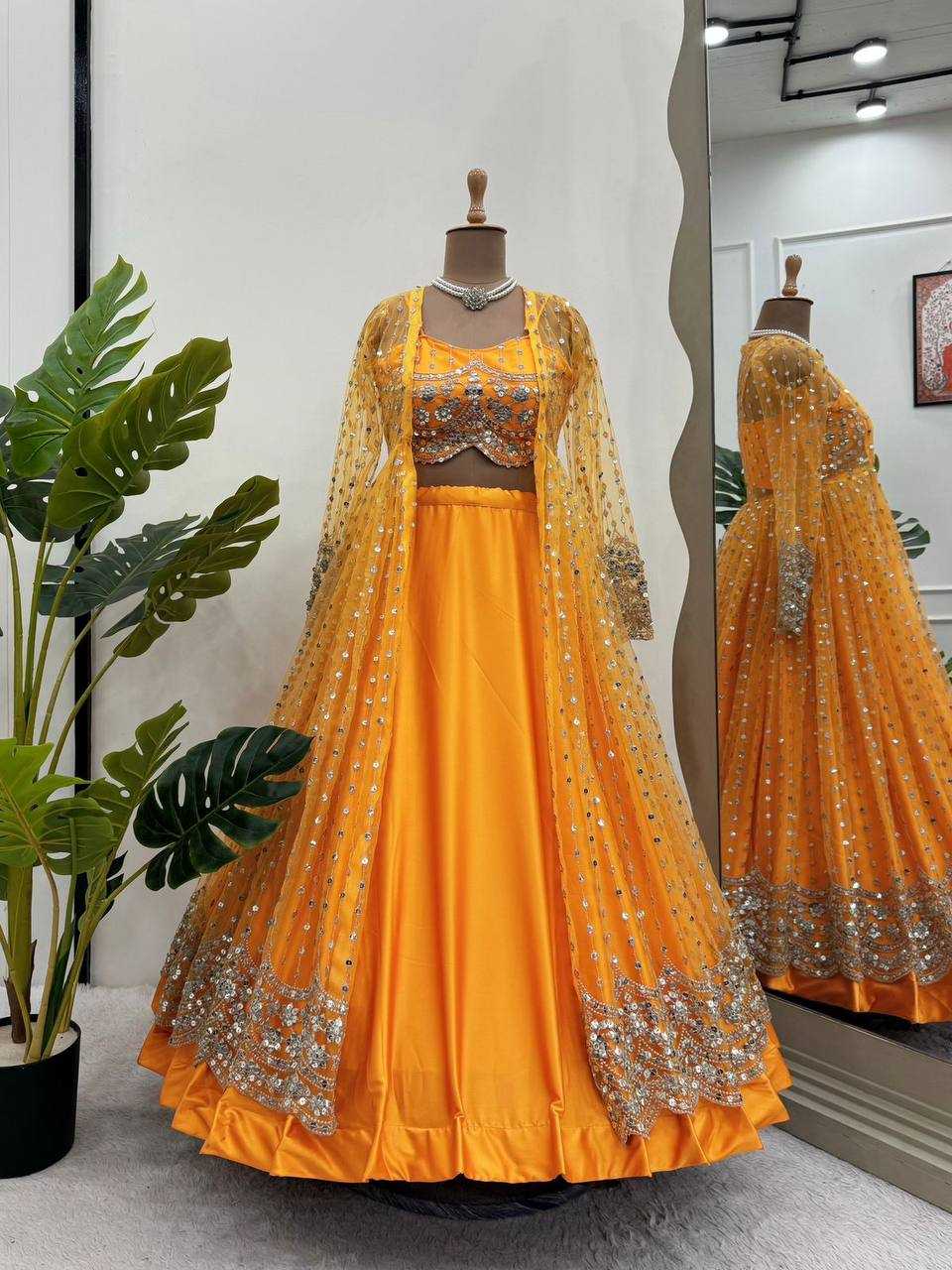 YNF JAPAN SARTIN RIN162 275 LEHENGAS WHOLESALE DESIGNER FANCY TRADITIONAL LEHENGA MANUFACTURER   