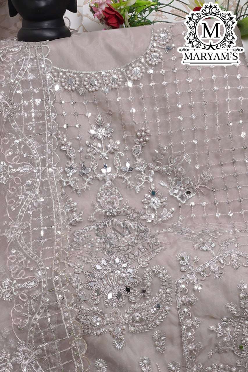 YNF ORGANZA KAL 165 SUITS & DRESSES WHOLESALE UNSTITCHED SUITS EMANUFACTURER