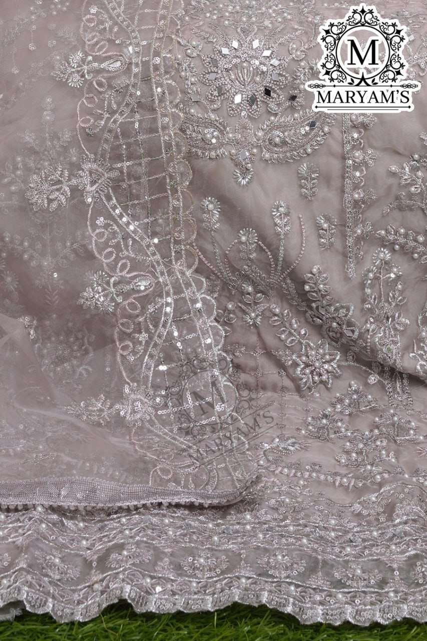 YNF ORGANZA KAL 165 SUITS & DRESSES WHOLESALE UNSTITCHED SUITS EMANUFACTURER