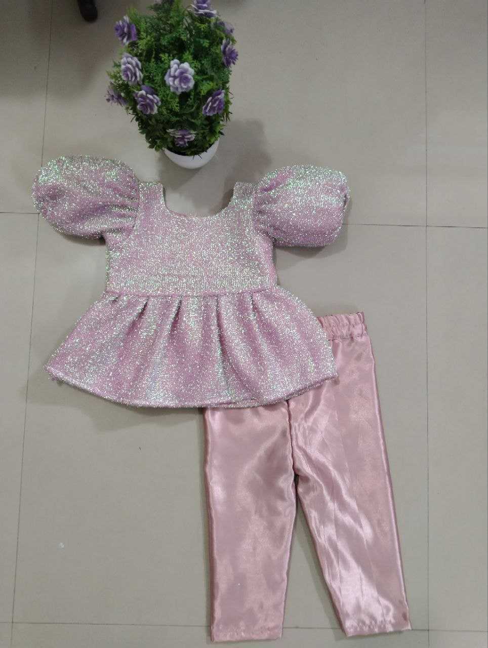 YNF SATIN BAB PENT KIDS WEAR WHOLESALE TOP & PANT MANUFACTURER  