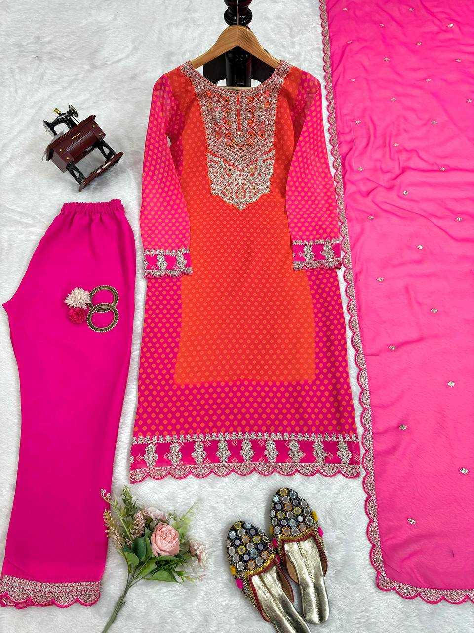 YNF CHINON SILK RIN133 1483 SUITS & DRESSES WHOLESALE LADIES SALWAR WEDDING ZARI WORK SUITS MANUFACTURER