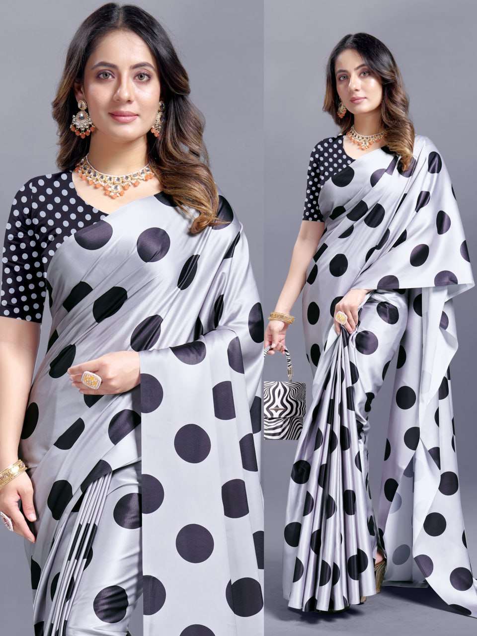 YNF CREPE SRRT JAPAN CRAPE10 SAREES WHOLESALE PRINTED LADIES CREPE SATIN SAREES MANUFACTURER