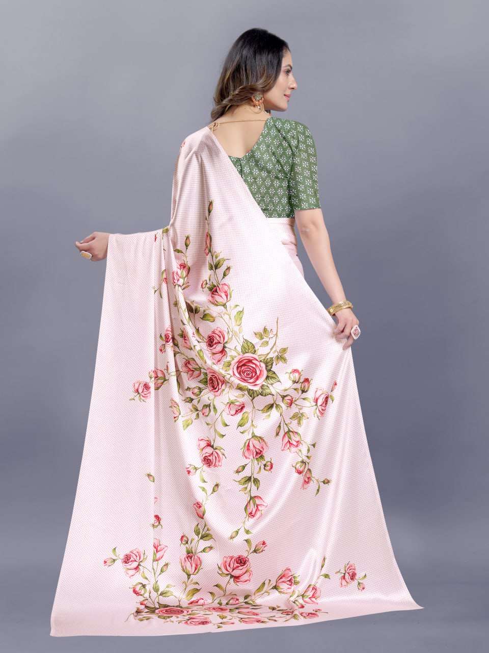 YNF CREPE SRRT JAPAN CRAPE9 SAREES WHOLESALE PRINTED LADIES CREPE SATIN SAREES MANUFACTURER