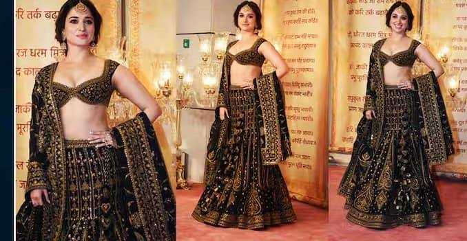 YNF GEORGETTE VDD 5024-B LEHENGAS WHOLESALE DESIGNER CELEBRITY EMBROIDERED LEHENGAS MANUFACTURER