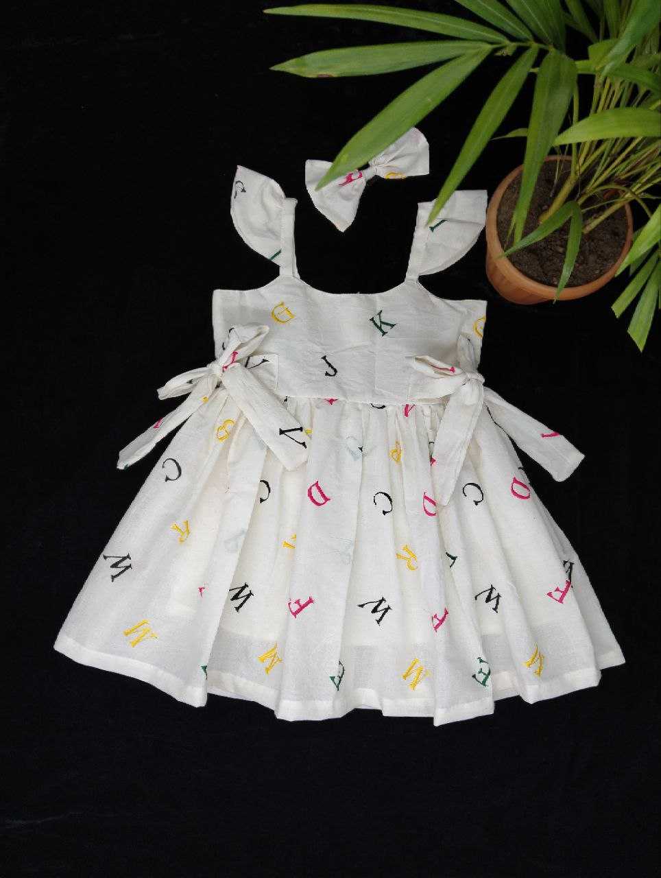 YNF PURE COTTON BAB 27 KIDS WEAR WHOLESALE KIDS FROCKS MANUFACTURER