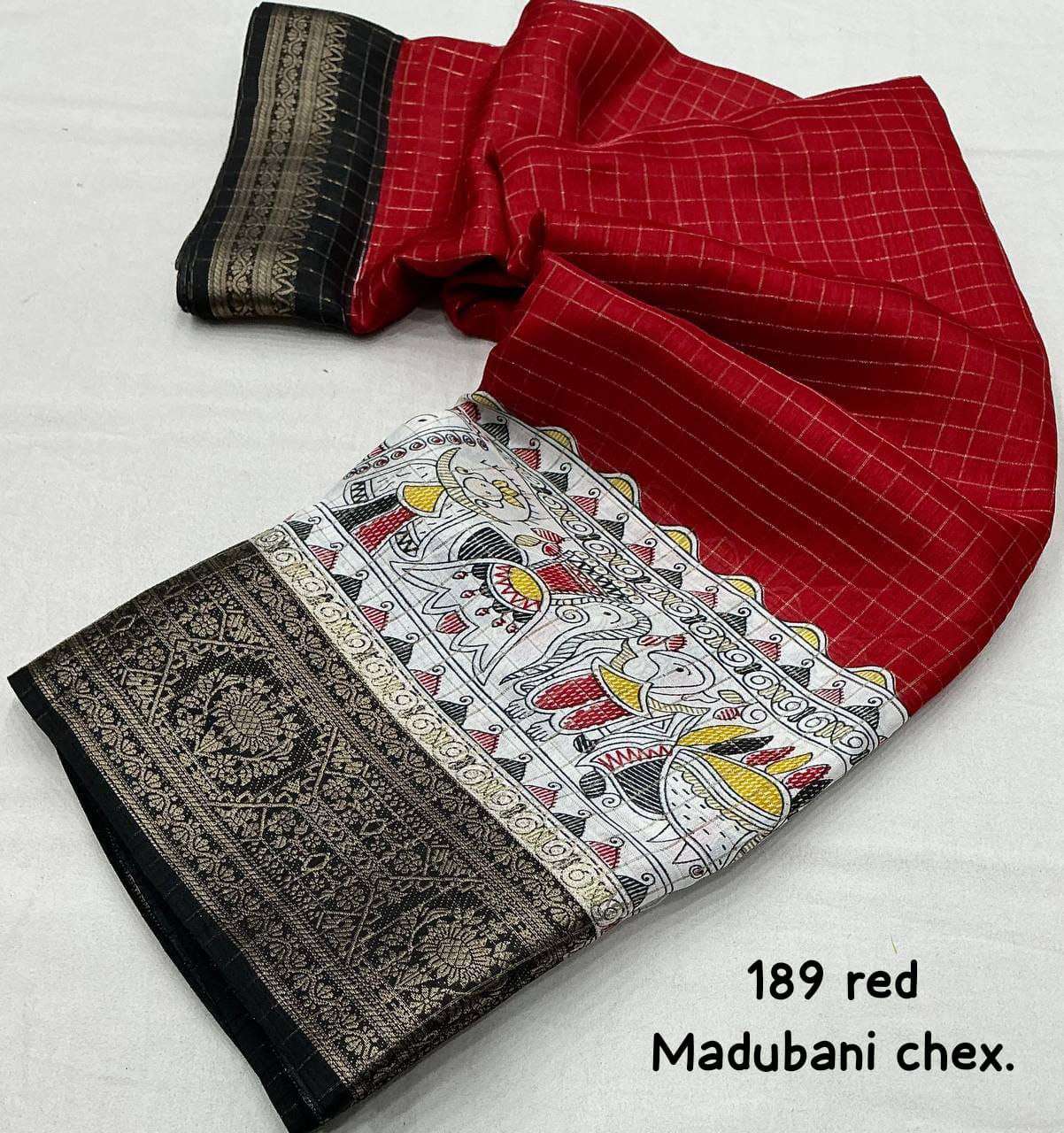 YNF COTON KESH118 189 SAREES WHOLESALE PRINTED COTTON LINEN MADHUBANI ZARI BORDER SAREES MANUFACTURER