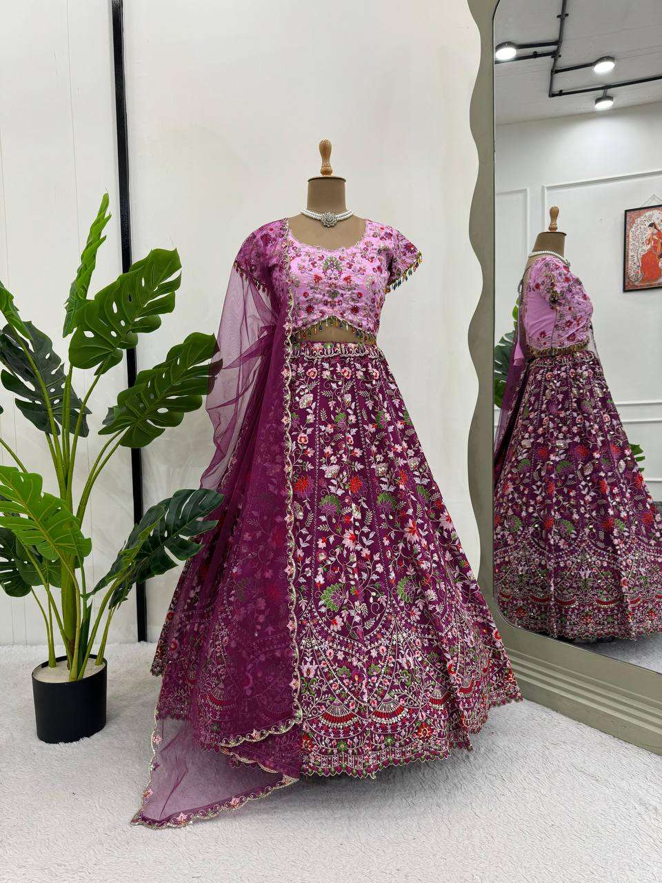 YNF FAUX GEORGETTE RIN162 258 LEHENGAS WHOLESALE DESIGNER FANCY TRADITIONAL LEHENGAS MANUFACTURER