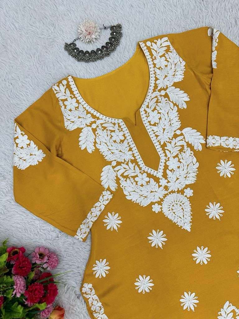 YNF HEAVY RAYON RIN133 1382 KURTIS WHOLESALE LONG RAYON KURTIS WITH BOTTOM FANCY KURTIS MANUFACTURER