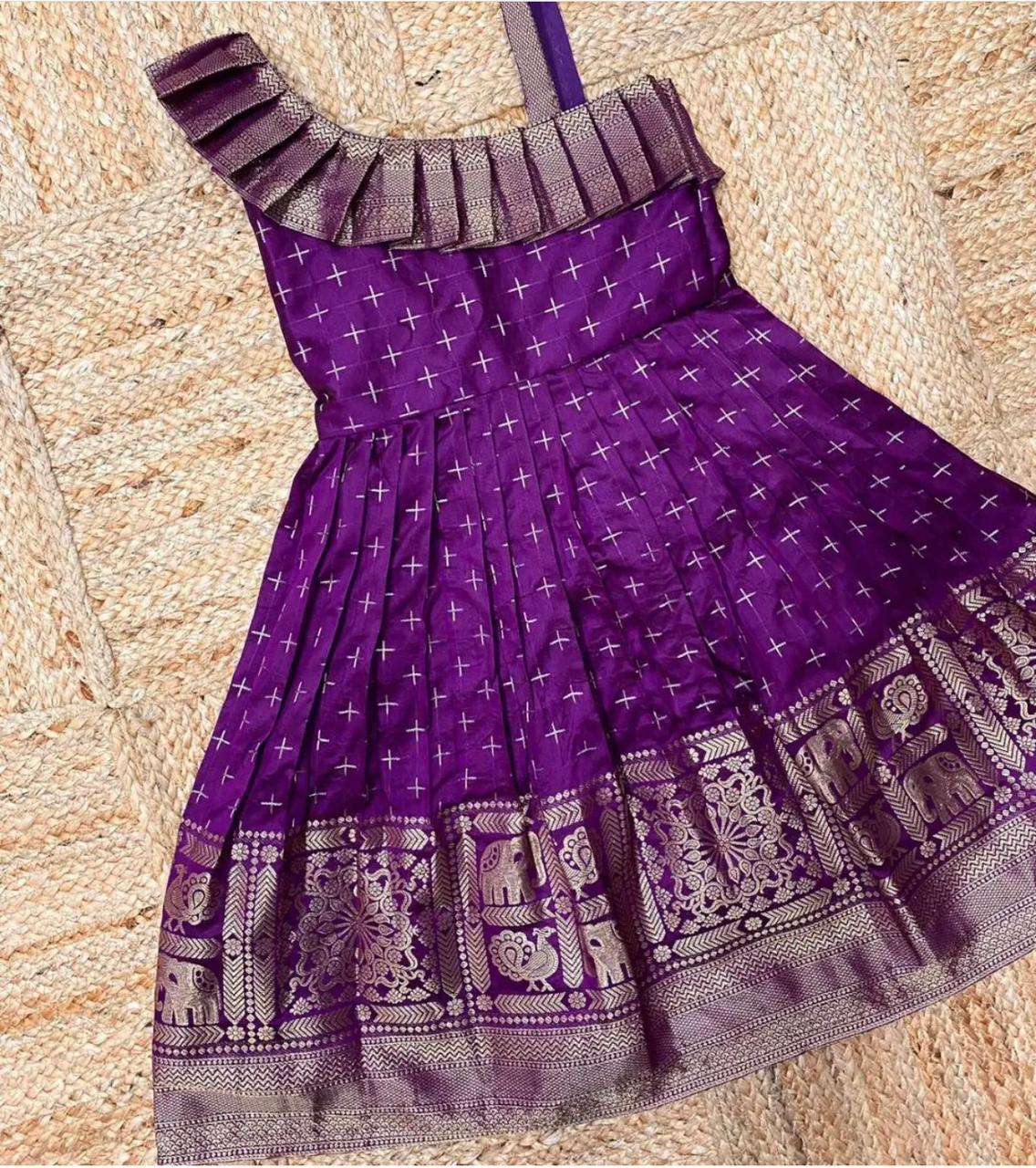 YNF JACQUARD KIDS WEAR WHOLESALE KIDS GOWNS MANUFACTURER