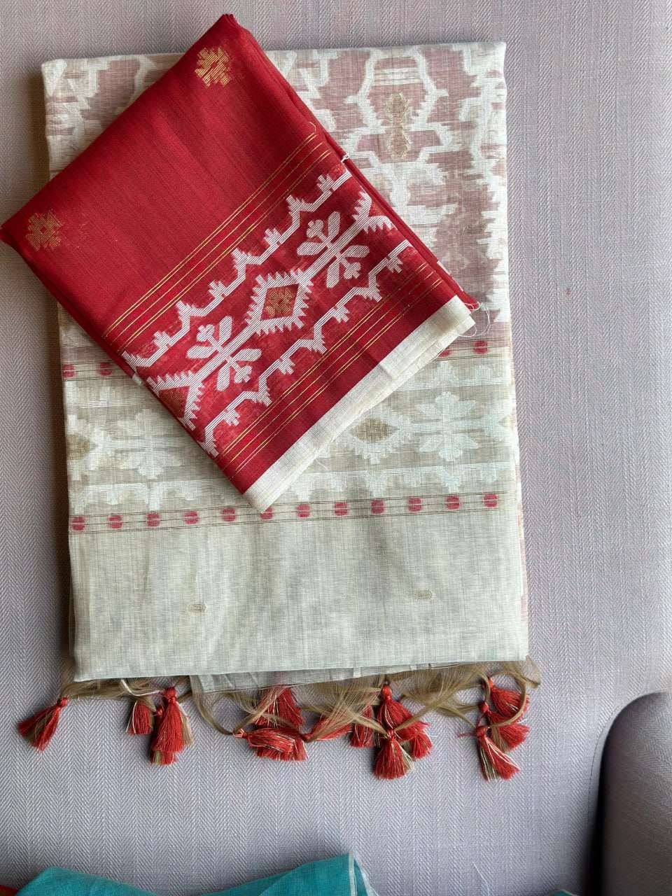 YNF KHADI COTTON RIN163 RAE15 SILK SAREES WHOLESALE JAMDANI TRADITIONAL SAREES MANUFACTURER