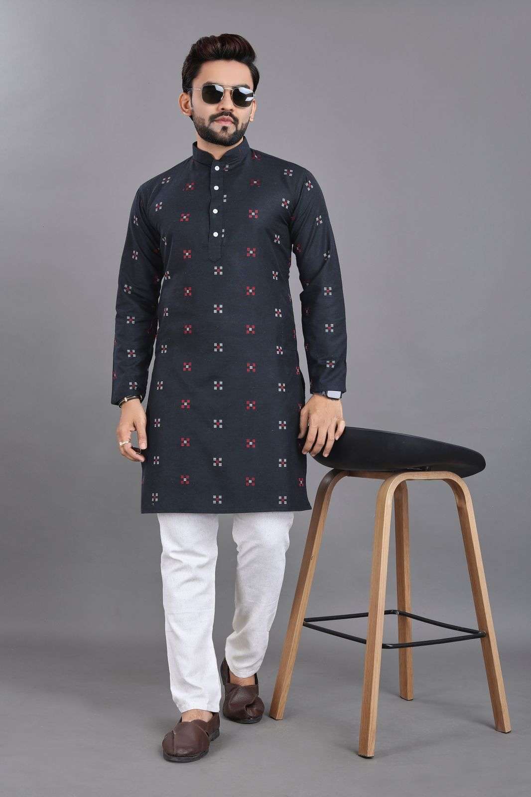  YNF PURE COTTON RIN191 WTX04 MENS WEAR WHOLESALE MENS KURTA PYJAMA MANUFACTURER