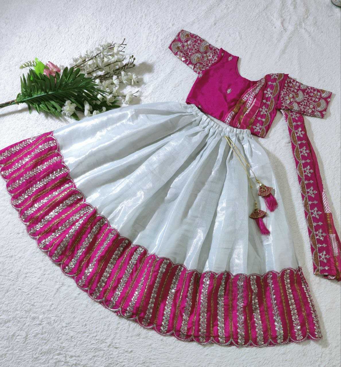 YNF CHINON SILK KESH168 MNT24 KIDS WEAE WHOLESALE KIDS LEHENGA KIDS ETHNIC WEAR KIDS TRADITIONAL OUTFITS KIDS FESTIVE WEAR MANUFACTURER