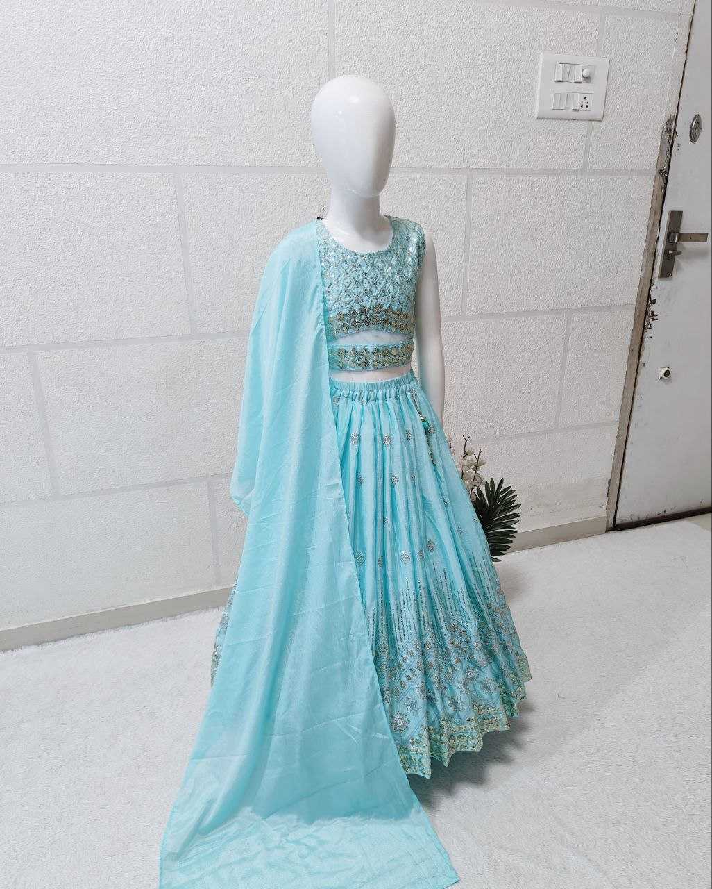 YNF CHINON SILK KESH168 MNT33 KIDS WEAR WHOLESALE KIDS LEHENGA KIDS TRADITIONAL OUTFITS KIDS LEHENGA CHOLI KIDS FESTIVE WEAR KIDS WEDDING OUTFITS MANUFACTURER