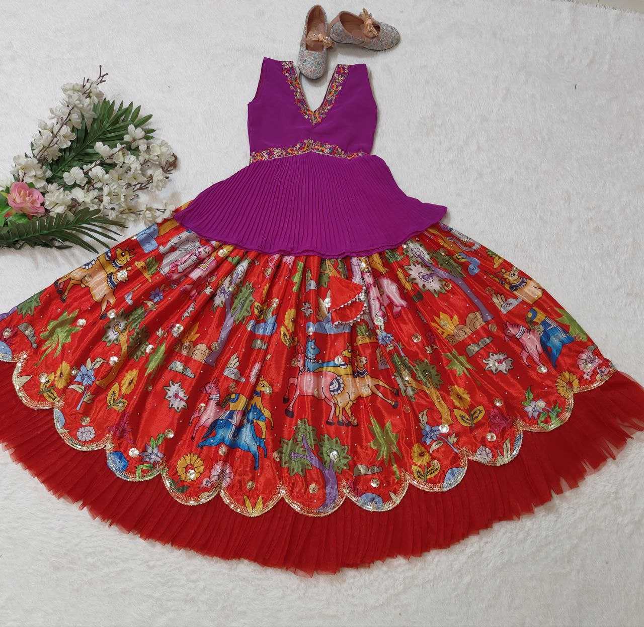 YNF FAUX GEORGETTE KESH168 MNT08 KIDS WEAR WHOLESALE KIDS LEHENGA KIDS ETHNIC WEAR KIDS TRADITIONAL OUTFITS KIDS FESTIVE WEAR KIDS DIWALI CLOTHES MANUFACTURER