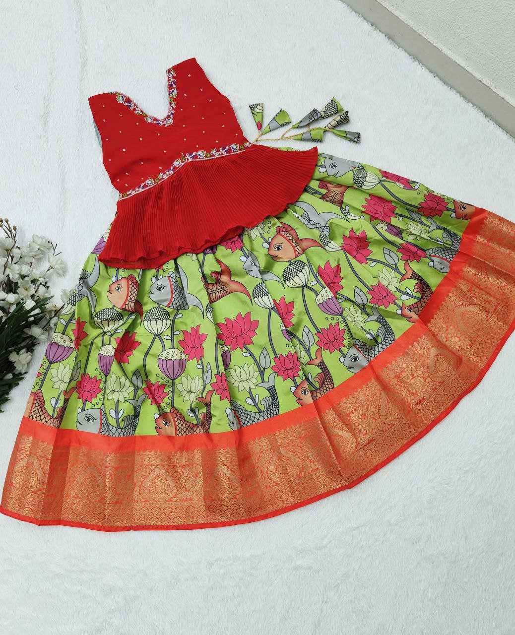 YNF FAUX GEORGETTE KESH168 MNT20 KIDS WEAR WHOLESALE KIDS LEHENGA CHOLI KIDS TRADITIONAL OUTFITS KIDS FESTIVE WEAR MANUFACTURER