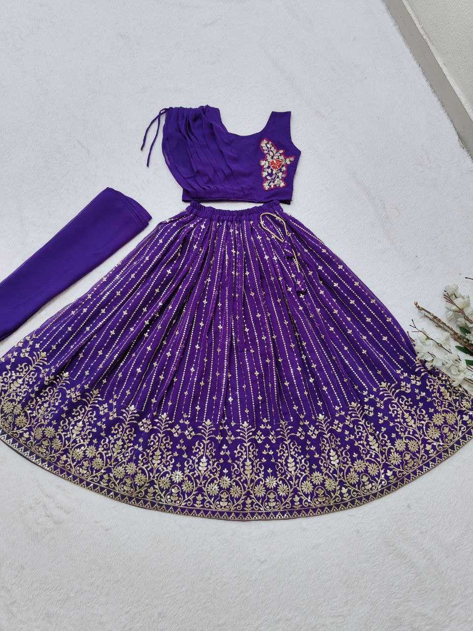 YNF FAUX GEORGETTE KESH168 MNT27 KIDS WEAE WHOLESALE  KIDS LEHENGA KIDS ETHNIC WEAR KIDS TRADITIONAL OUTFITS KIDS FESTIVE WEAR KIDS WEDDING OUTFITS MANUFACTURER