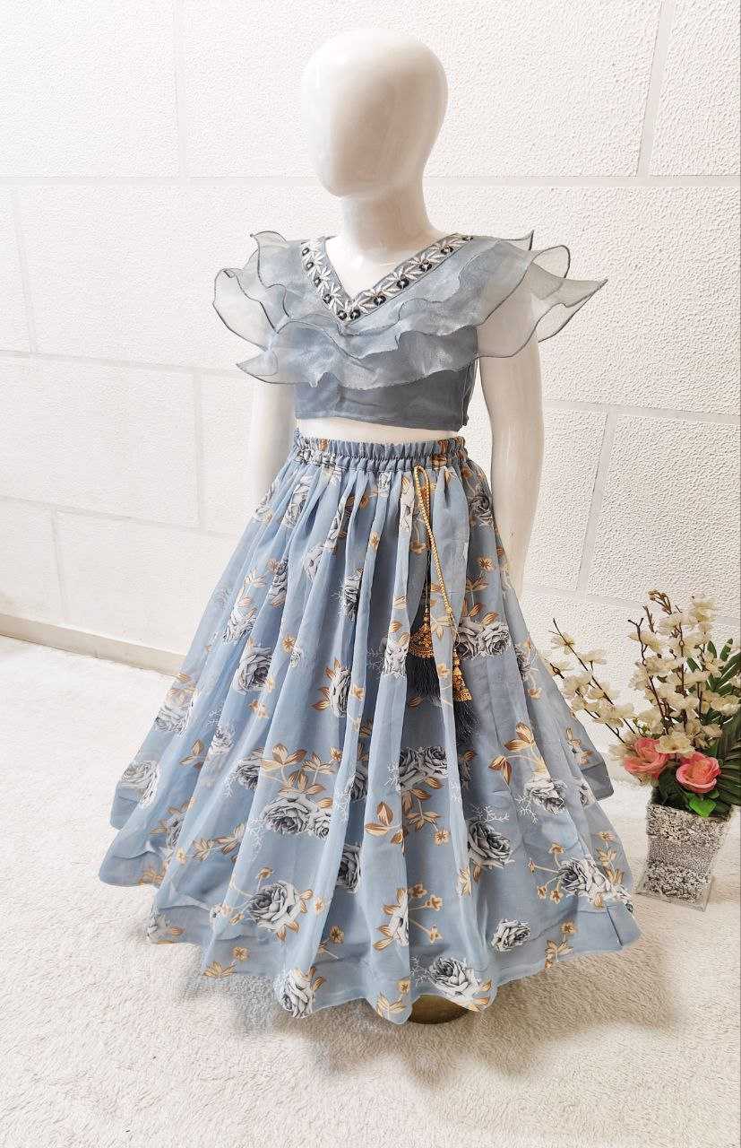 YNF ORGANZA KESH168 MNT16 KIDS WEAR WHOLESALE KIDS LEHENGA KIDS TRADITIONAL OUTFITS KIDS LEHENGA CHOLI KIDS WEDDINGS OUTFITS KIDS DIWALI CLOTHES MANUFACTURER