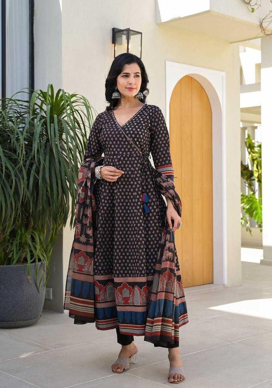 YNF COTTON KESH211 LDY99 SUITS & DRESSES WHOLESALE COTTON ANARKALI LADIES SUIT MANUFACTURER