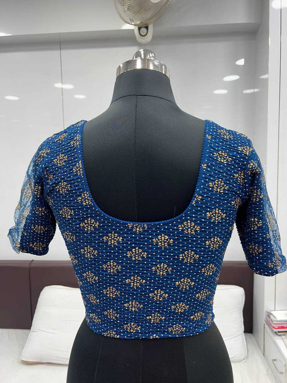 YNF CRUSH KESH231 DRISHTI READYMADE BLOUSE WHOLESALE PRINTED STRETCHABLE BLOUSE MANUFACTURER