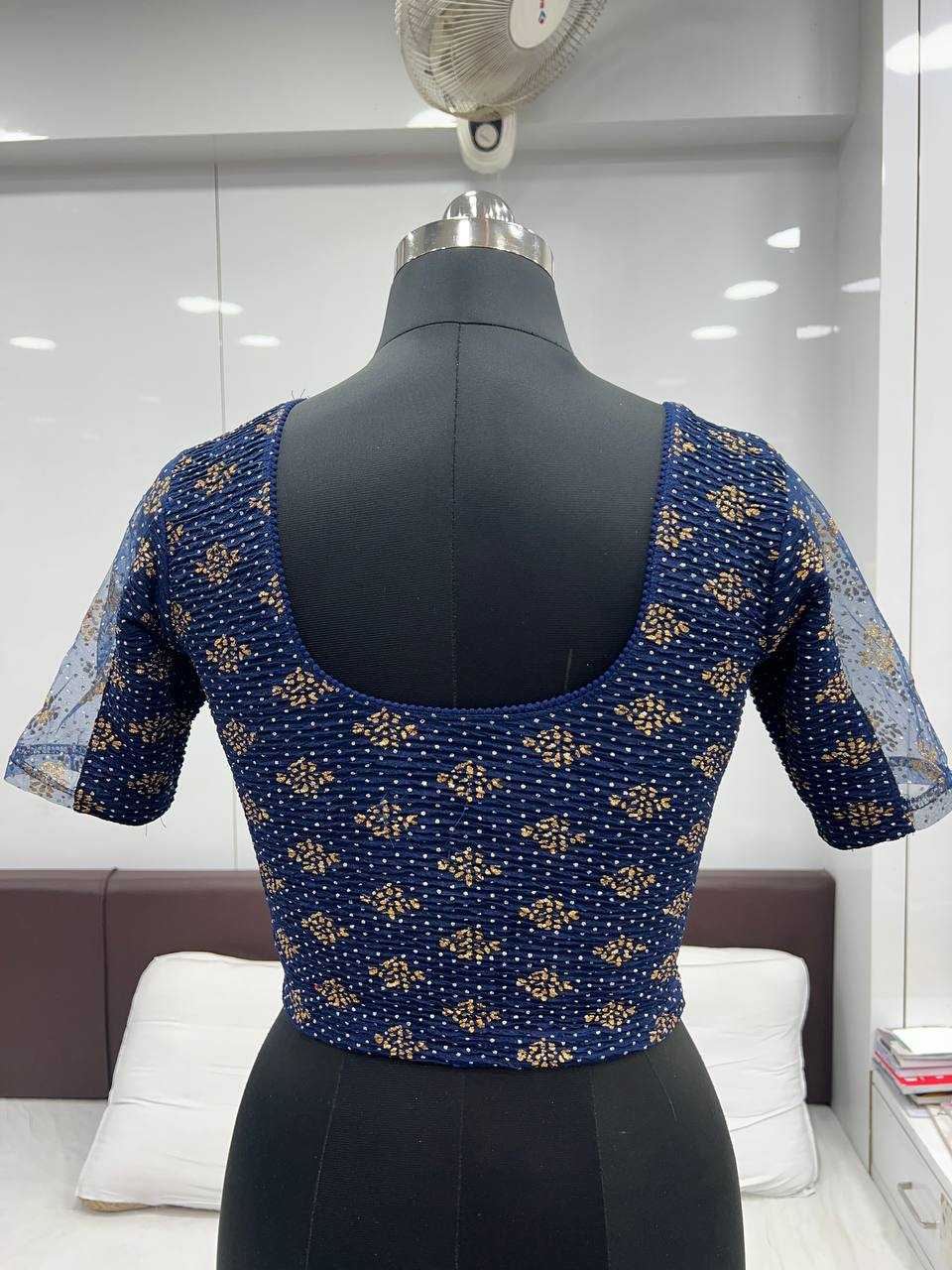 YNF CRUSH KESH231 DRISHTI READYMADE BLOUSE WHOLESALE PRINTED STRETCHABLE BLOUSE MANUFACTURER