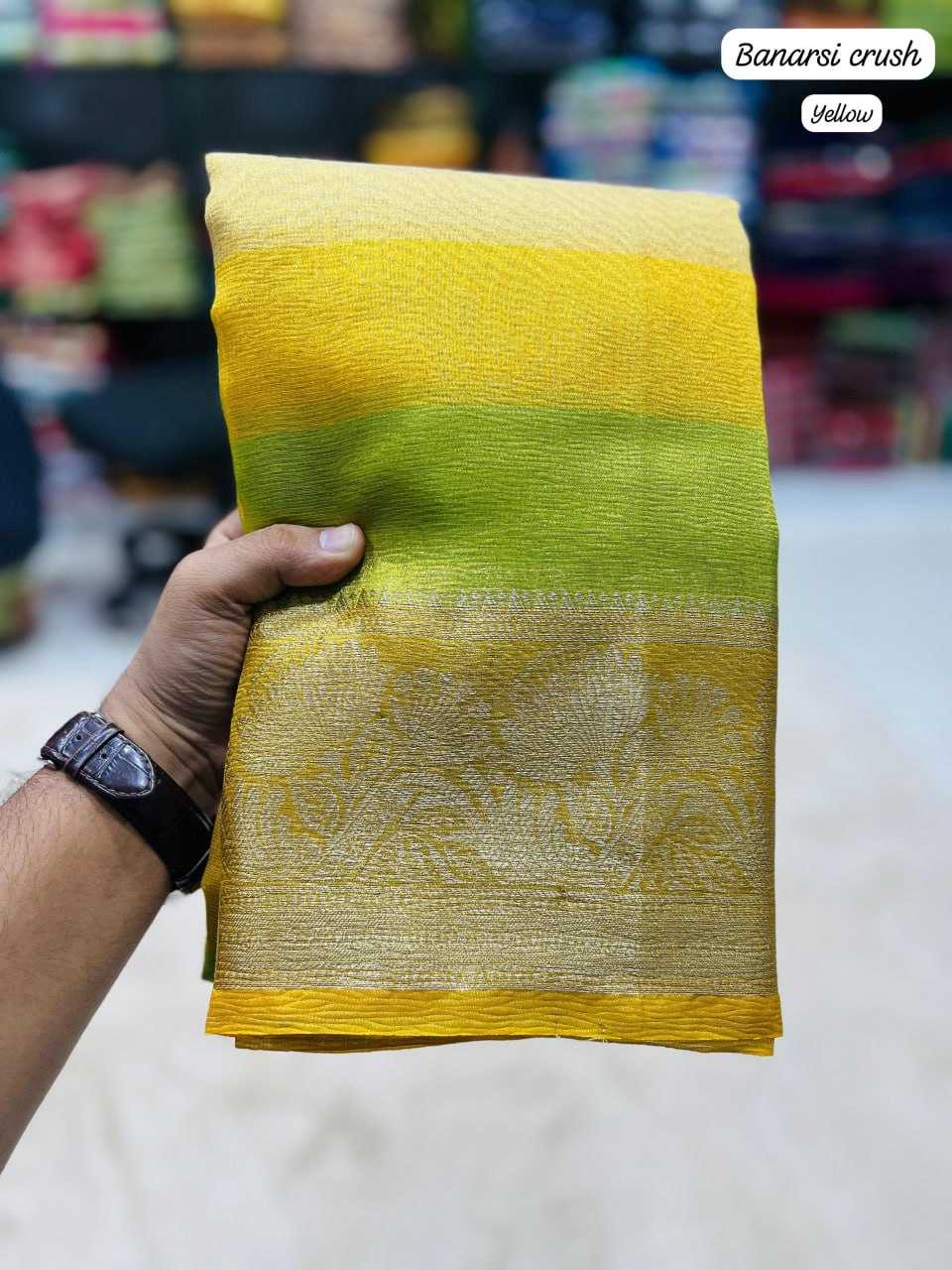 YNF CRUSH SILK RIN186 RVV36 SILK SAREES WHOLESALE BANARASI SILK SOFT SILK FANCY SILK SAREES MANUFACTURER