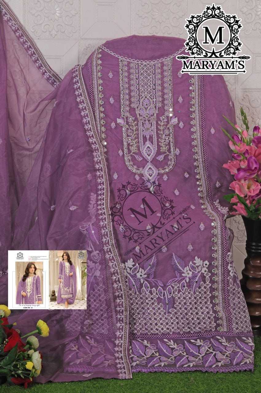 YNF ORGANZA RIN129 1824 SUITS & DRESSES WHOLESALE EMBROIDERY SEMI STITCHED LADIES LONG KURTI SUITS MANUFACTURE - Deevit International