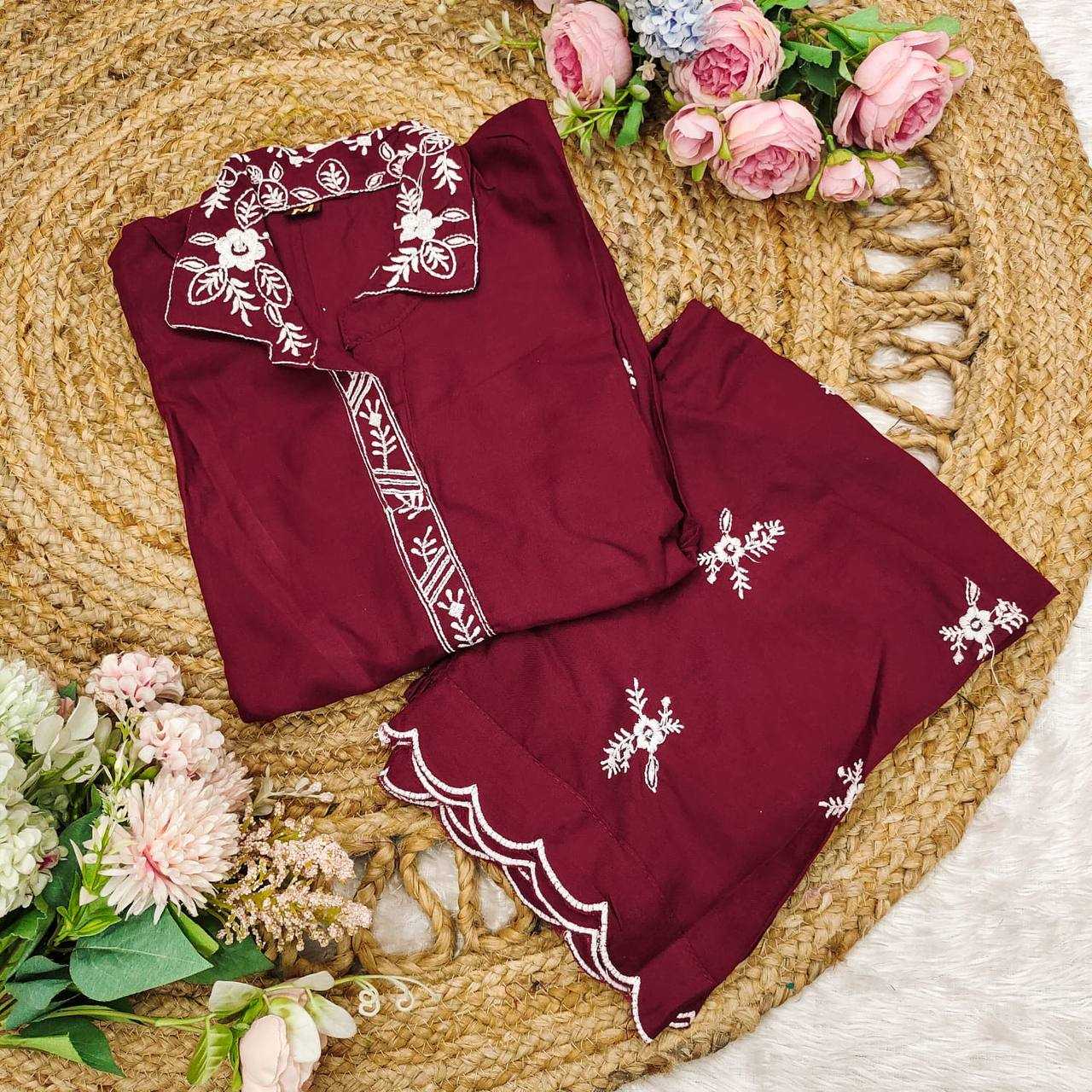 YNF REYON KESH212 LDY99 WESTERN WEAR WHOLESALE CO-ORD SET MANUFACTURER