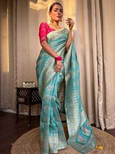 YNF SOFT SILK RIN132 157 SILK SAREES WHOLESALE BANARASI SILK SOFT SILK PURE ZARI SILK SAREE FOR WEDDINGS SAREES MANUFACTURER - Deevit International