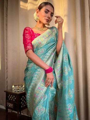 YNF SOFT SILK RIN132 157 SILK SAREES WHOLESALE BANARASI SILK SOFT SILK PURE ZARI SILK SAREE FOR WEDDINGS SAREES MANUFACTURER - Deevit International