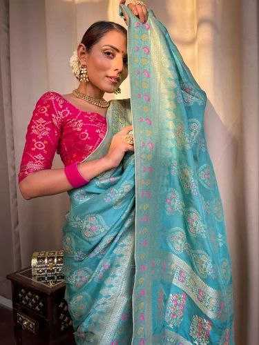 YNF SOFT SILK RIN132 157 SILK SAREES WHOLESALE BANARASI SILK SOFT SILK PURE ZARI SILK SAREE FOR WEDDINGS SAREES MANUFACTURER - Deevit International