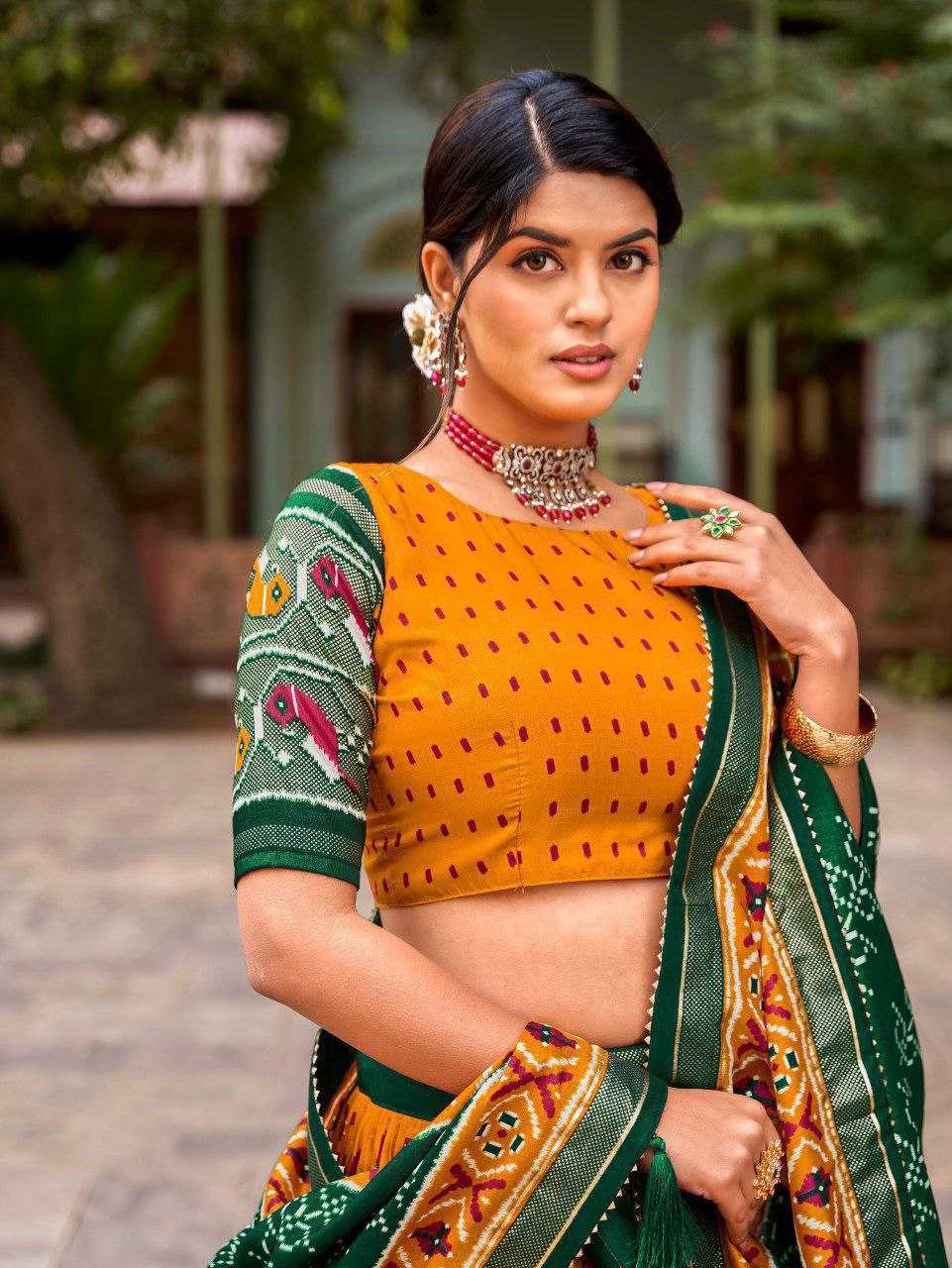 YNF TUSSAR SILK KESH187 Panchi LEHENGAS WHOLESALE SILK TRADITIONAL PRINTED LEHENGA WITH DUPTTA WEDDING LEHENGAS MANUFACTURER - Deevit International