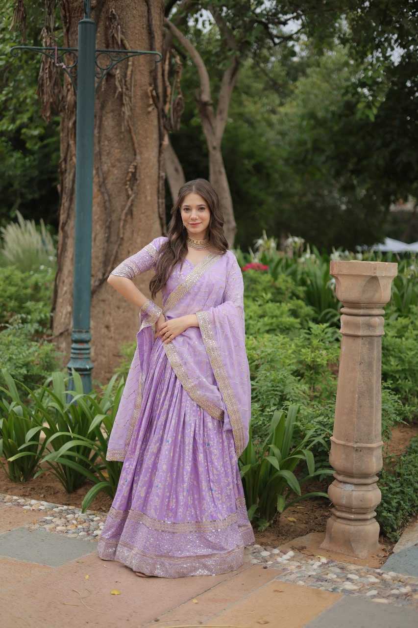 YNF VISCOSE KESH132 7124 LEHENGAS WHOLESALE NET FANCY WEDDING EMBROIDERED LEHENGAS MANUFACTURER