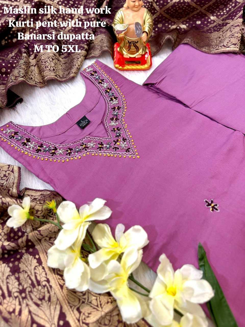 YNF BANARASI SOFT SILK KESH256 RNF11SUITS & DRESSES WHOLESALE DESIGNER KURTI WITH DUPATTA AND BOTTON LADIES SILK SUITS MANUFACTURE - Deevit International