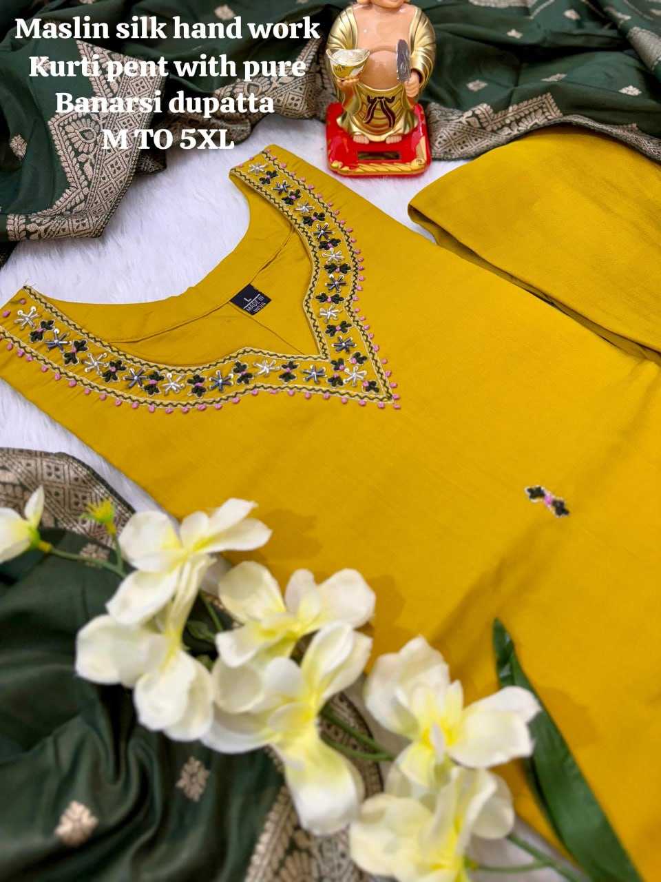 YNF BANARASI SOFT SILK KESH256 RNF11SUITS & DRESSES WHOLESALE DESIGNER KURTI WITH DUPATTA AND BOTTON LADIES SILK SUITS MANUFACTURE - Deevit International