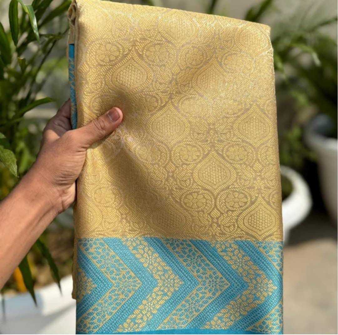 YNF BANARASI SOFT SILK RIN149 MKD161 SILK SAREES WHOLESALE BANARASI SILK PURE ZARI SILK GOLDEN SILK SAREES MANUFACTURER - Deevit International