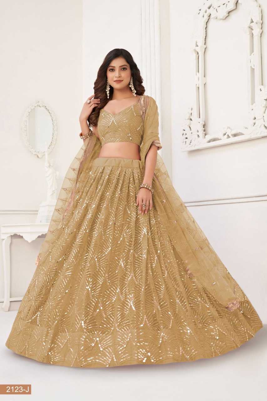 YNF BUTTERFLY NET KESH236 01 LEHENHGA WHOLESALE NET,WEDDING,DESIGNER LEHENGA MANUFACTURER - Deevit International