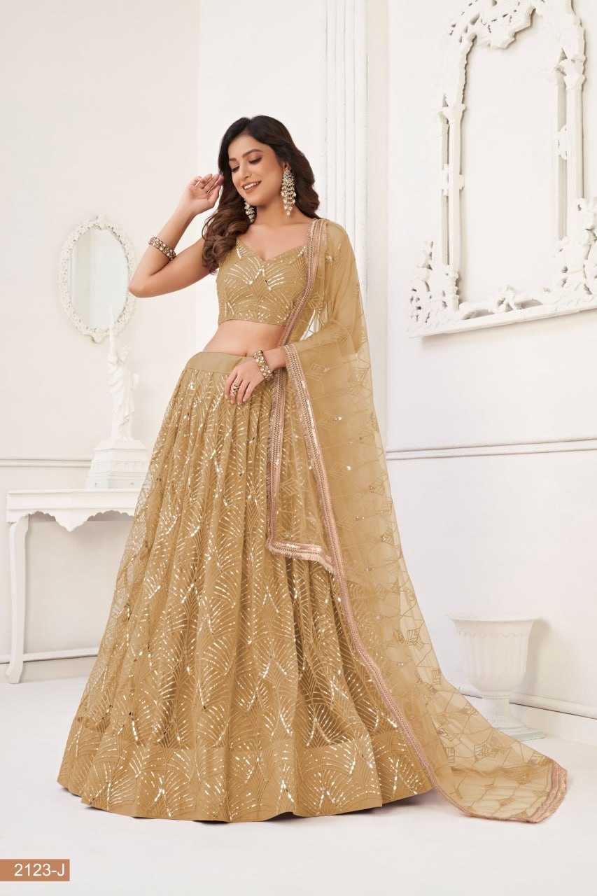 YNF BUTTERFLY NET KESH236 01 LEHENHGA WHOLESALE NET,WEDDING,DESIGNER LEHENGA MANUFACTURER - Deevit International