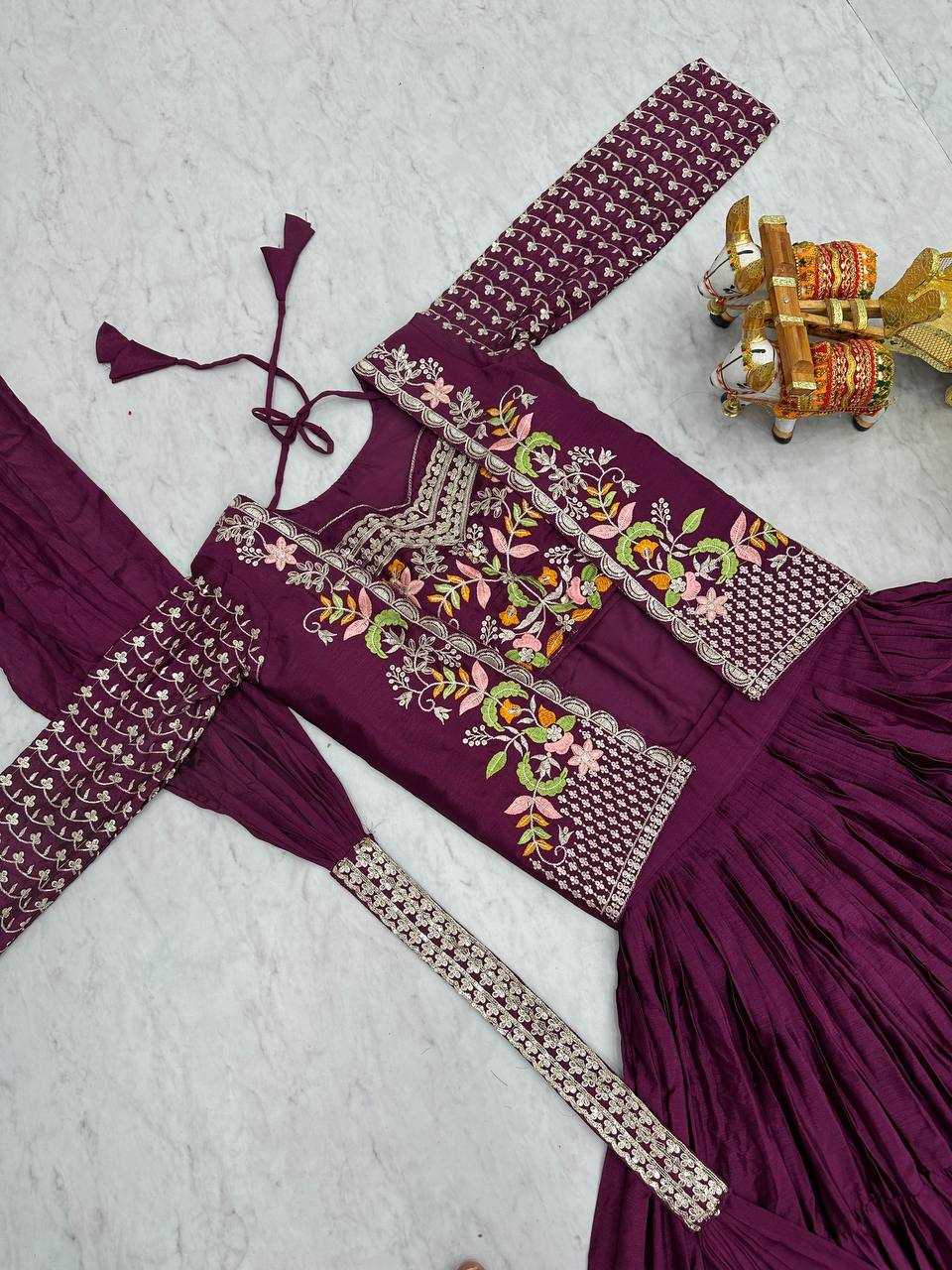 YNF CHINON KESH127 063 LEHENGAS WHOLESALE EMBROIDERED JACKET STYLE WEDDING LEHENGAS MANUFACTURER - Deevit International