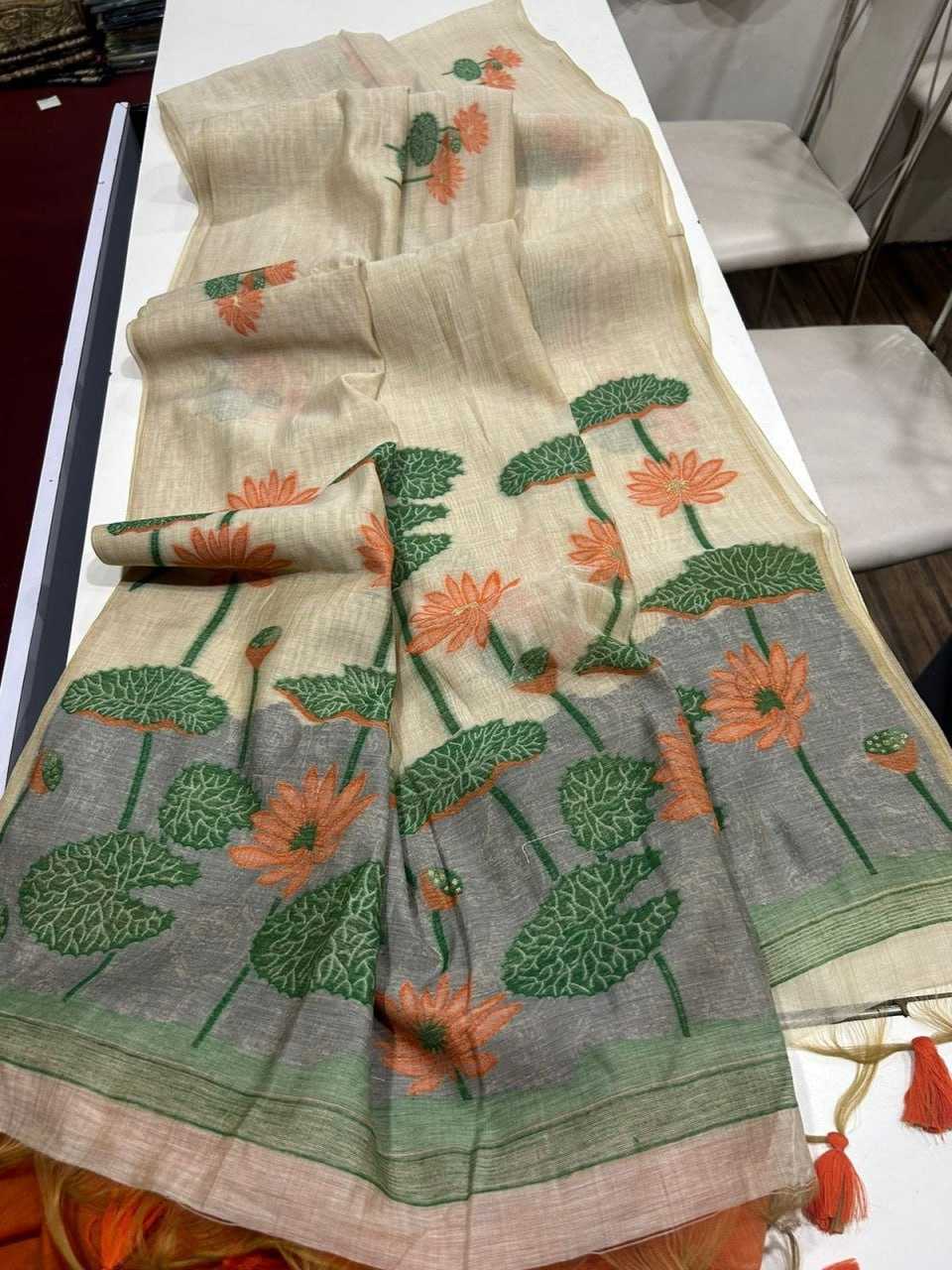 YNF COTTON KESH165 RBN28 SAREES WHOLESALE PRINTED COTTON OFFICE WEAR SAREES MANUFACTURER - Deevit International