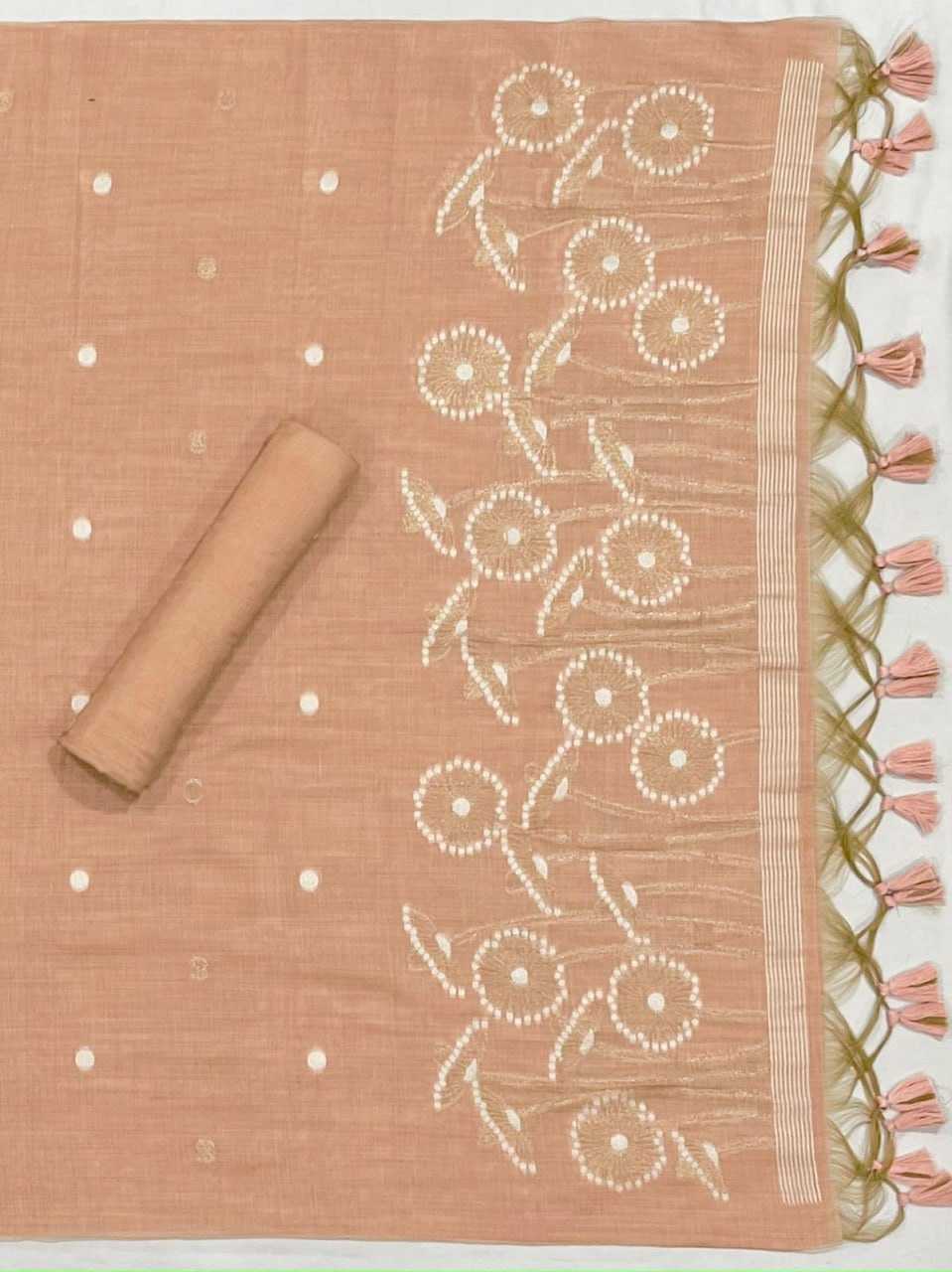 YNF COTTON KESH166 RWS14 SAREES WHOLESALE LADIES COTTON LACE BORDERE EMBROIDEREY SAREES MANUFACTURER - Deevit International