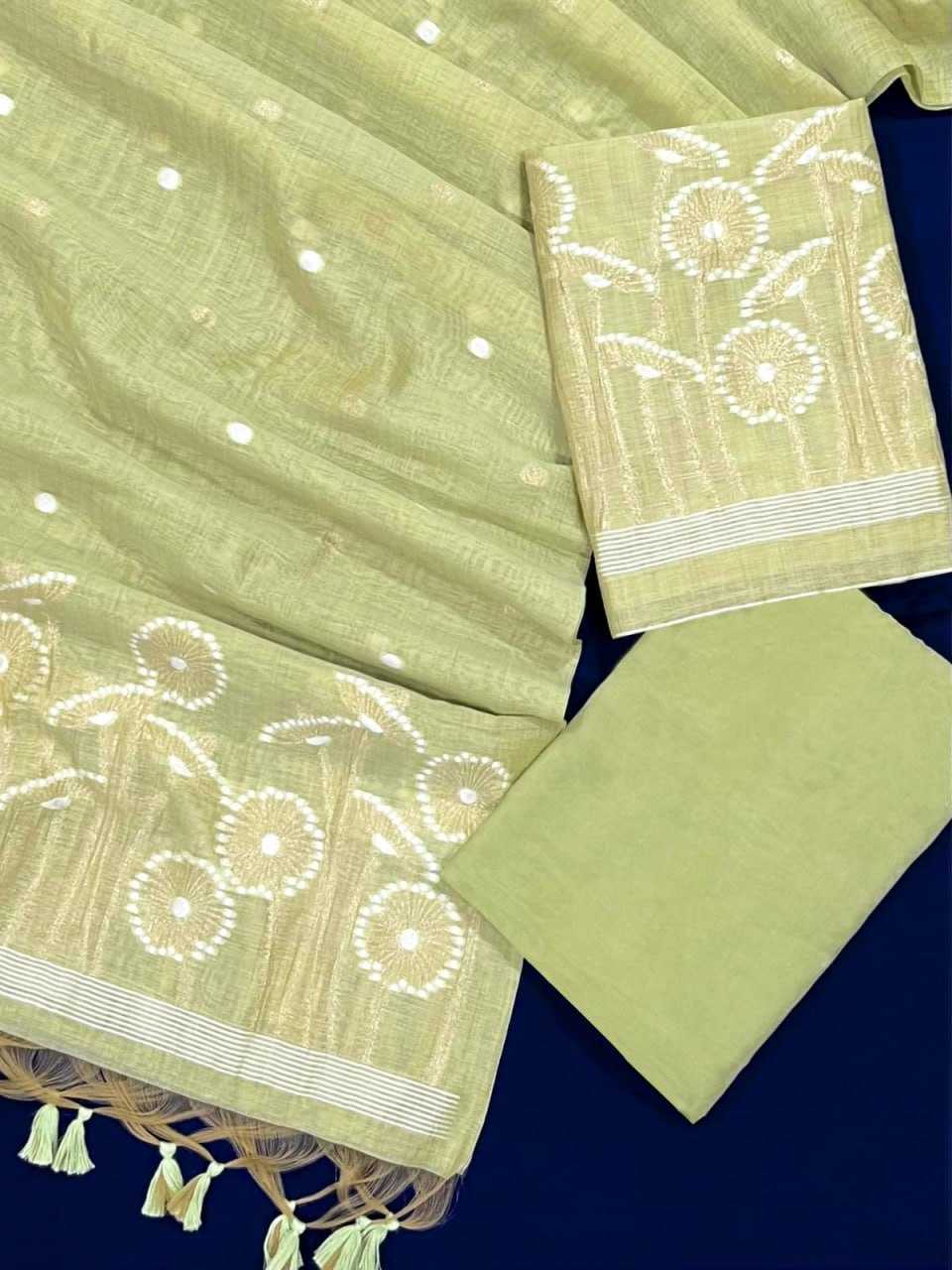 YNF COTTON KESH166 RWS14 SAREES WHOLESALE LADIES COTTON LACE BORDERE EMBROIDEREY SAREES MANUFACTURER - Deevit International